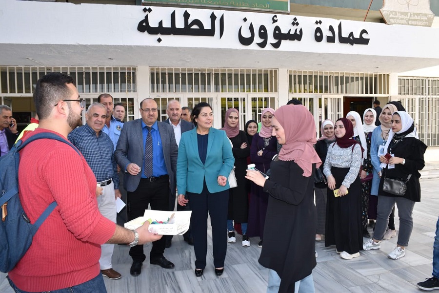 طلبة اليرموك يطلقون مبادرة "بصمة جغرافي" احتفاء بذكرى المولد النبوي الشريف